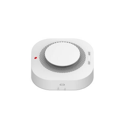 China Self-contained Promotion Sensor Fire Alarm Photoelectric Sensitive Smoke Detector For Building for sale