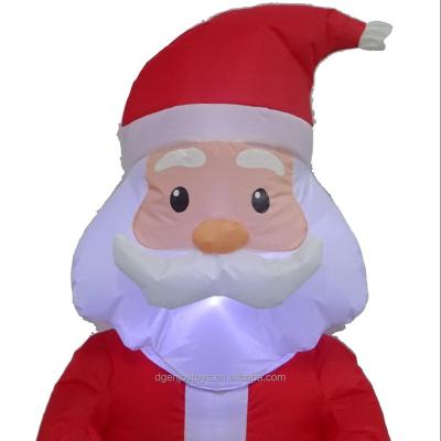 China Polyester's Christmas snowman led the inflatable polyester decoration toy for sale