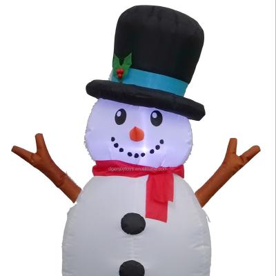 China Polyester's Christmas snowman Le Petit Beau has led the light polyester decoration toy for sale