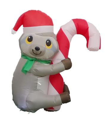 China The polyester Christmas koala led the light polyester decoration toy for sale