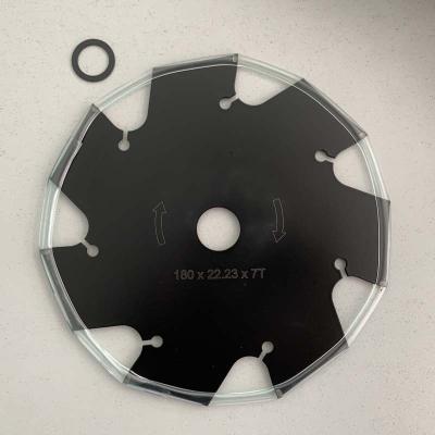 China Fiber Cement PCD Panel Saw Blade Slot Disc Diamond Circular PCD Cutter Common Cleaning Saw Blade for Fiber Cement Cutting for sale