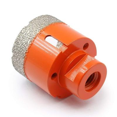 China Tiles / Ceramic Vacuum Brazed Diamond Dry Drilling Bits For Porcelain Tile for sale