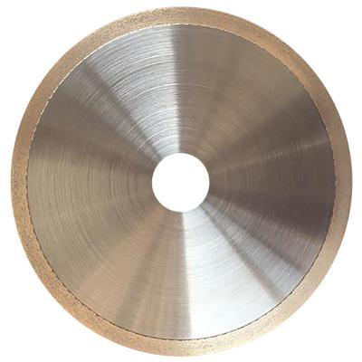 China Continuous Diamond Cut Blades Glass Marble Rim Saw Blades 32mm for sale