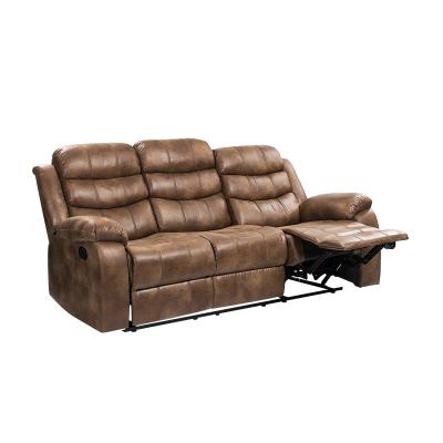 China Hot Sale Modern Stretch Recliner Sofa For Living Room 3 Seat Home Theater for sale