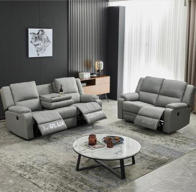 China (Other) RGB-2013 OEM Adjustable Modern TV Furniture Sectional Recliner Chairs Loveseat For Living Room for sale