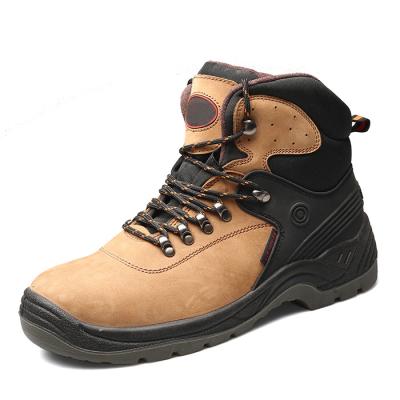 China Puncture proof composite toe labor safety shoes for worker GENUINE LEATHER for sale