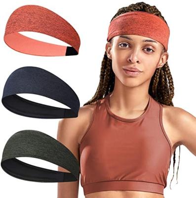 China Elastic Cloth Running Headband / Yoga Sports Headband Bandana for sale