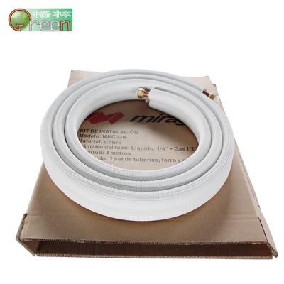 China Air condition or refrigerator air conditioner copper pipe fittings air conditioner insulation copper aluminum joint tube is on sale for sale