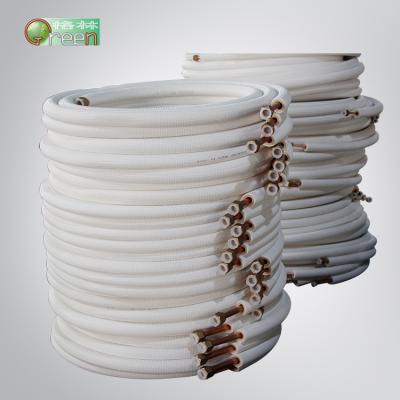 China Air condition or refrigerator air conditioner copper pipe size of copper aluminum communication pipe coil and copper tube can be customized by requests for sale