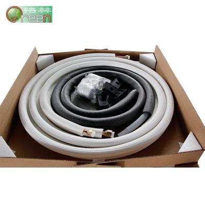 China Home A/C Installation Kit Pre-insulation Copper Tube For Air Conditioner , Air Conditioning Insulated Pipe Air Conditioning Copper INS for sale