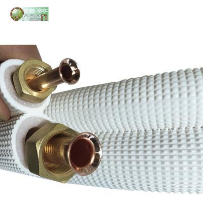 China Home air conditioner and refrigeration insulated flared copper tube for air conditioner copper pipe fittings for sale