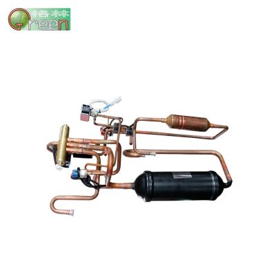 China Industrial copper tube refrigeration air conditioner spare parts named Four-way tube fitted are best price for sale