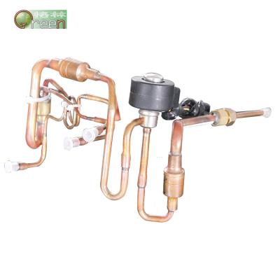 China Refrigeration copper tube air condition copper capillary tube refrigeration fittings for air conditioner and refrigerator for sale