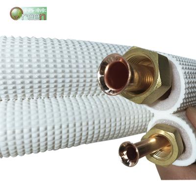 China Connection industrial copper pipe for air conditioner (joint copper and aluminum insulation tube) for sale