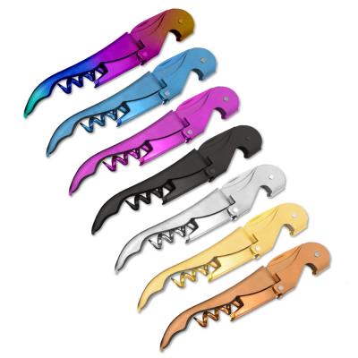 China Cheap Factory Direct Multifunctional Beer Corkscrew Red Wine Hippocampal Bottle Opener for sale