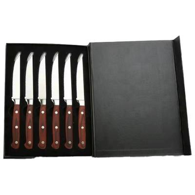 China Viable Hot Sale Steak Knife Set 6 Pcs Steak Knife Set for sale