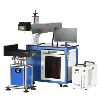 China Laser marking factory price good quality high speed galvo head CO2 laser marking/engraving/etching machine, for paper bamboo wood acrylic stone for sale