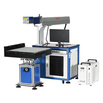 China Laser Marking 3 Axes Axis Co2 High Speed ​​Dynamic Laser Marking Engraving Cutting Machine Work Area 600x600mm 800x800mm Glass Tube Reci W2W4W6 for sale