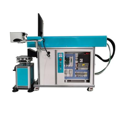 China RECI 80W/100W CO2 Tube Water Cooled Laser Marking And Engraving Machinery For MDF Plastic Wood Board Worktable 300*300 for sale