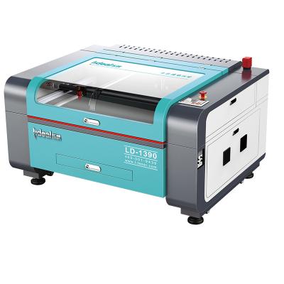 China 1390 CNC Laser Cutting Water Cooled Engraving Machine, Reci Yongli Glass Tube, Double Heads Optional, Wood Leather Fabric Acrylic Cutting for sale