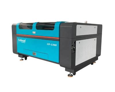 China Double Head Shift CNC Laser Cutting Engraving Machine 1390 for Acrylic Wood Cutting up to 20mm, with Up and Down Table and Auto Focus for sale