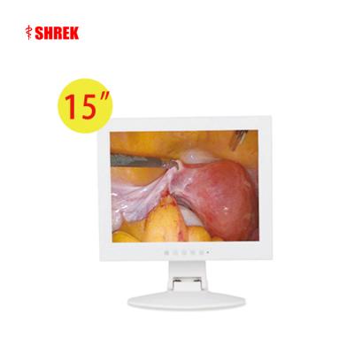 China Metal 15 Inch Medical Endoscope Monitor For Vet Laparoscopic Surgery for sale