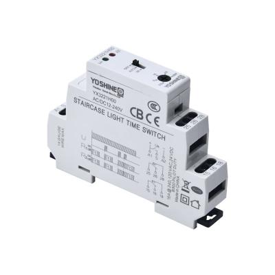 China Sealed Yoshine Trigger Type 35mm DIN Rail 5A 16A SPDT DPDT Staircase Light Time Switch Time Relay (YX3211/YX3221) for sale