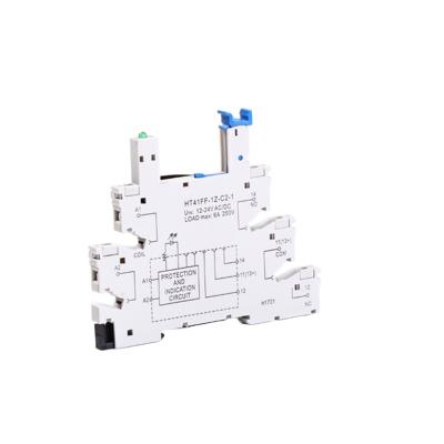 China 6A 250V 41F-1Z-C2 Industrial Relay Socket for sale