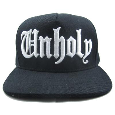 China Vintage fonts JOINT high quality snapback hat for men with custom made 3d logo fast shipping for sale