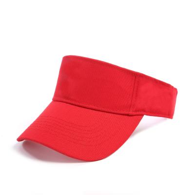 China Wholesale Empty Colorful Soccer Team Visor Cheap Promotional Sun Visor Hat for sale