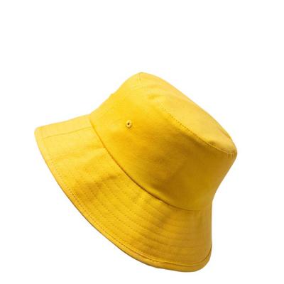 China Wholesale Current Cheap Designer Custom Sun Protection Empty Bucket Hats Made In China For Woman Cotton Wide Brim RTS Hats for sale