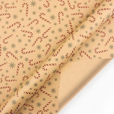 China Waterproof Raincoats Thicken Chocolate Wrapping Paper Gift Wrapping Paper for sale