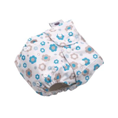 China Printed Newborn Diapers Polyester Cloth Diaper Supplier All In One Cloth Diaper For Baby for sale