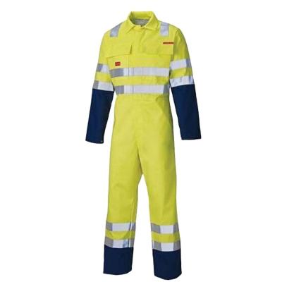 China 100% European Size Cotton Coverall Style Garden Maintenance Workwear Flame Retardant Uniform for sale