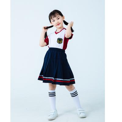 China Custom Soft Cloth Children High School Kindergarten Kindergarten Primary School Uniforms for sale