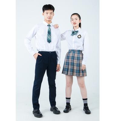 China Factory Supply OEM Custom Made Primary Kids Kindergarten Kindergarten School Uniforms School Tops for sale