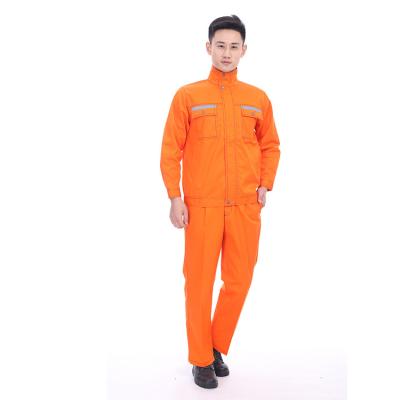 China Flame Retardant Clothing Firefighter Safety Clothing Reflective Overall Workwear Work Safety Uniform for sale