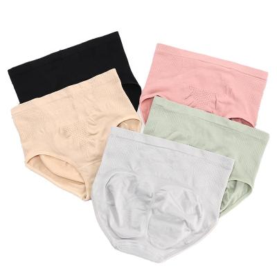 China Latest Antibacterial Hot Selling Seamless Comfortable Panties High Waist Women Girls Breathable Pantyhose Briefs for sale