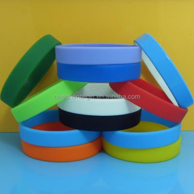 China Other Solid Color Silicone Wristbands, Empty Silicone Wristband for sale