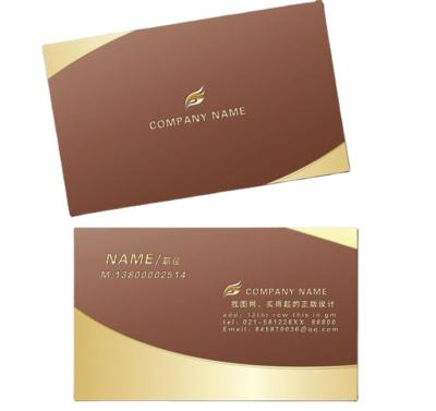 China Wholesale Custom High Quality Specialty Business Personality Business Card Coated Paper Coated Business Card for sale