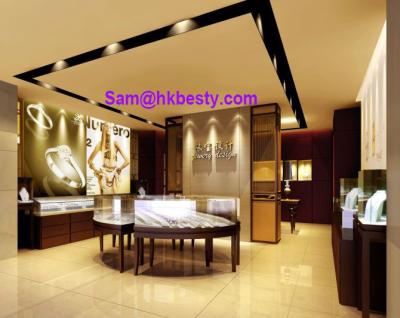 China Jewelry store Design and furniture design, jewelry showcases manufacturer for sale