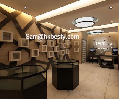 China manufacture of jewelry kiosk used jewelry display furniture glass jewelry showcase for sale