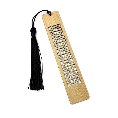 China Europe Chinese Style Bamboo Wood Handmade Laser Cut Marker Design for sale