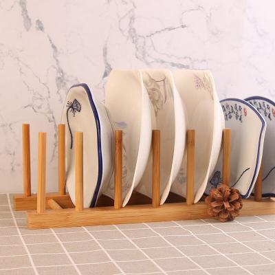 China 2021 Sustainable Wholesale Hot Sale Eco-friendly Bamboo Dish Drying Rack Collapsible Utensils With Utensil Rack for sale