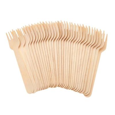 China Cheap Biodegradable/Disposable Bamboo Wooden Fork Spoon Knife Cutlery Set for sale