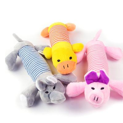 China Durable Popular Dog Fleece Elephant Duck Pig Plush Toys Durability Funny Plush Toys For Dog for sale