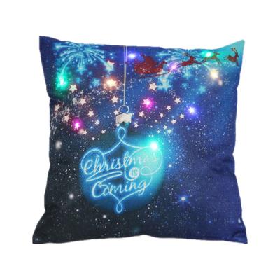 China Colorful Plush Star LED Cushion Home Decorative Sofa Party Decor Toys Gift Christmas Gift for sale