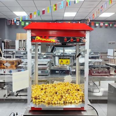 China Stainless Steel Commercial Caramel Popcorn Maker Machine for Popcorn Snacks Production for sale