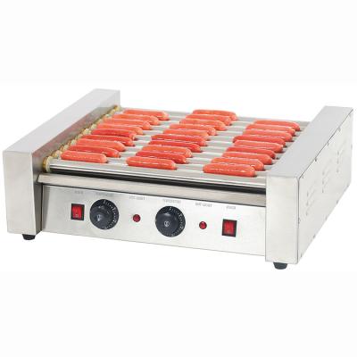 China Electric Power CE Certificate THD-11 11 Rollers Hot Dog Roller Grill Sausage Roast Machine for sale