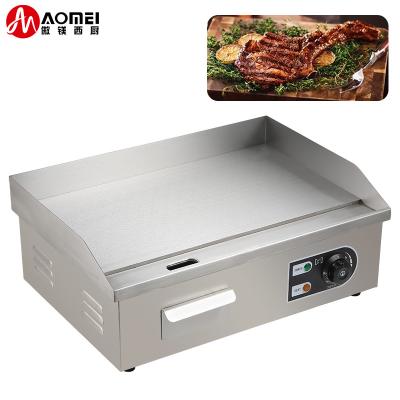 Cina 8 mm di spessore Acciaio inossidabile gas Bbq piastra piatta di gas per attrezzature da cucina in vendita